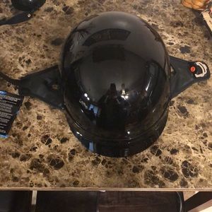 half motorcycle helmet